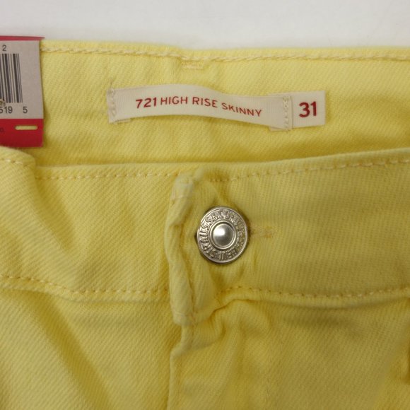 New Levi's 721 High Rise Skinny Ankle Jeans - Picture 13 of 13